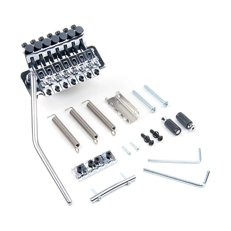 Аутентичная 7-струнная система тремоло Floyd Rose Original - Chrome Original 7 String Tremolo
Аутентичная 7-струнная система тремоло Floyd Rose Original - Chrome Original 7 String Tremolo