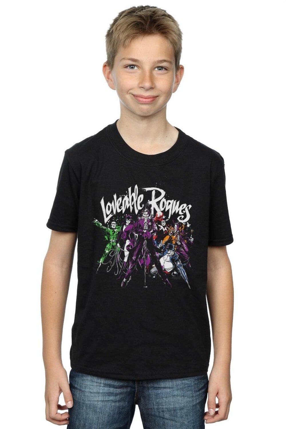 Футболка «Милые разбойники с Бэтменом» DC Comics, черный
Футболка «Милые разбойники с Бэтменом» DC Comics, черный