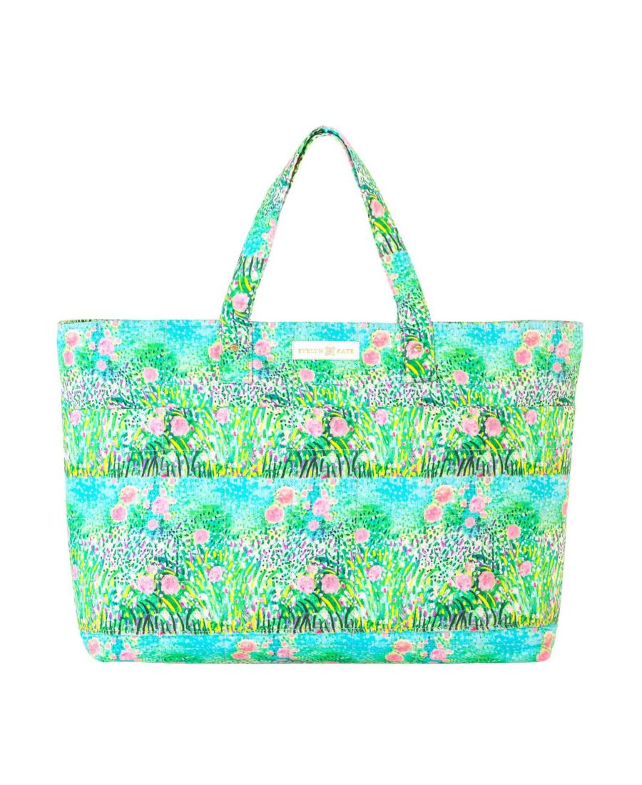 Стеганая сумка с цветочным принтом EVELYN & KATE, Pink roses on green
Стеганая сумка с цветочным принтом EVELYN & KATE, Pink roses on green