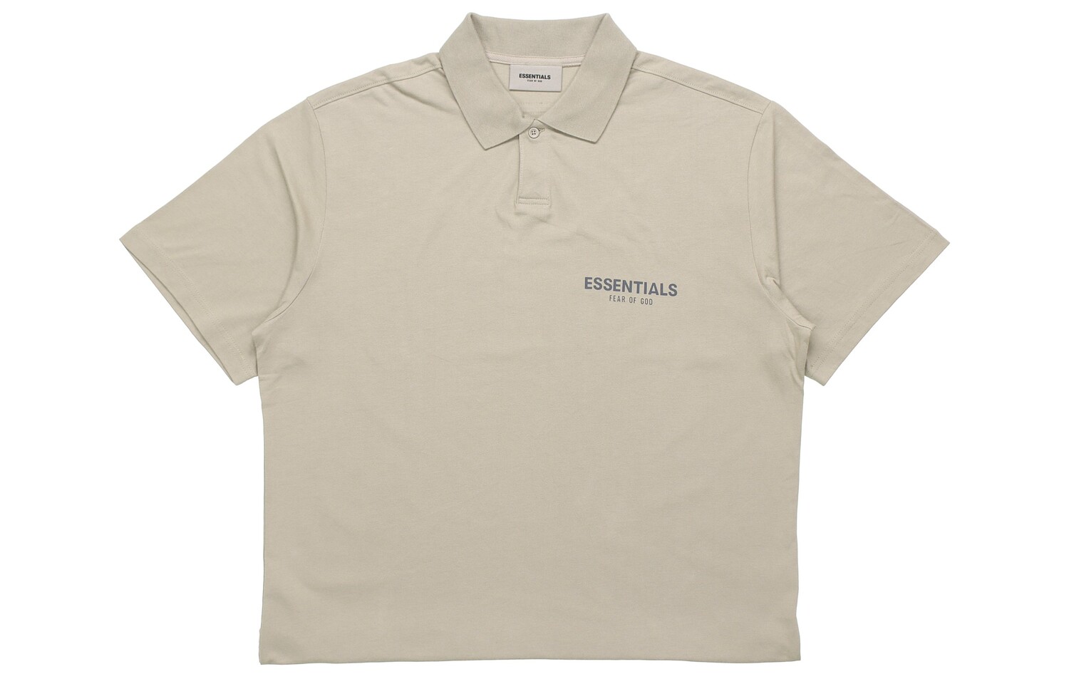 Футболка поло FW20 унисекс оливково-зеленого цвета Fear Of God Essentials, оливково-зеленый
Футболка поло FW20 унисекс оливково-зеленого цвета Fear Of God Essentials, оливково-зеленый
