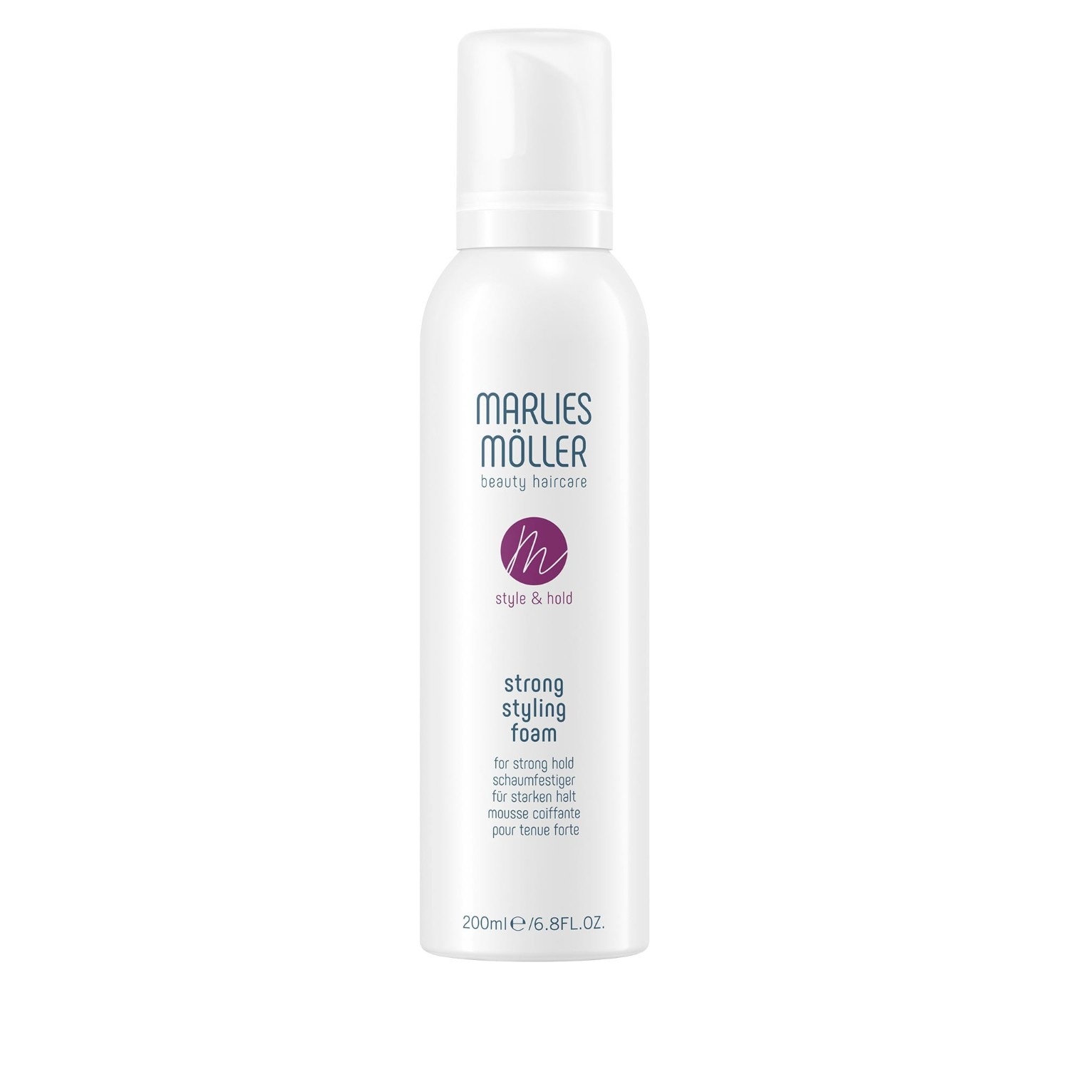 Мусс для волос style & hold strong styling foam Marlies Moeller, объем 200 мл
Мусс для волос style & hold strong styling foam Marlies Moeller, объем 200 мл