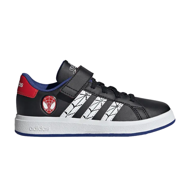 Кроссовки adidas Marvel x Grand Court K Spider-Man, черный
Кроссовки adidas Marvel x Grand Court K Spider-Man, черный