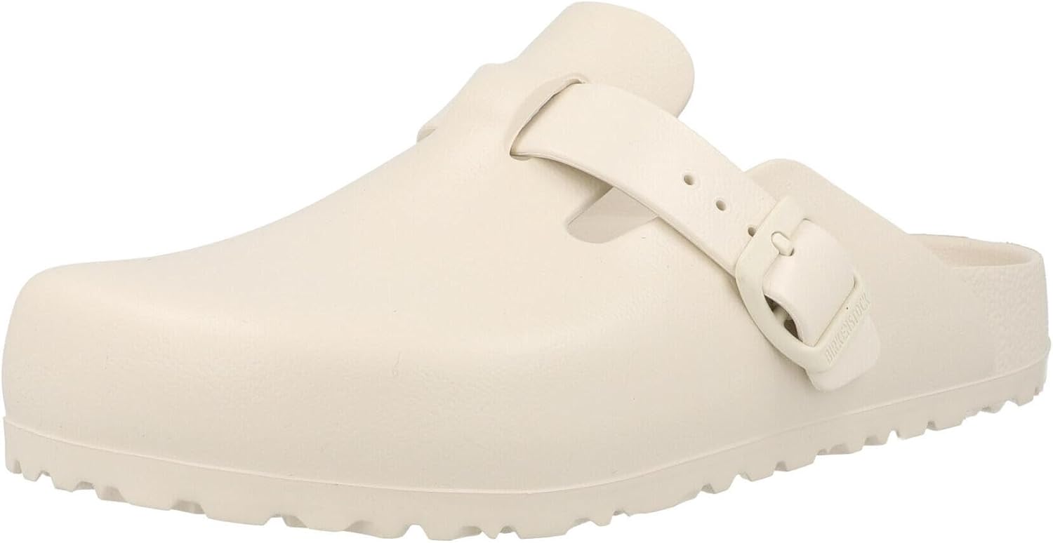 Женские кожаные сабо Birkenstock Boston, Eggshell
Женские кожаные сабо Birkenstock Boston, Eggshell