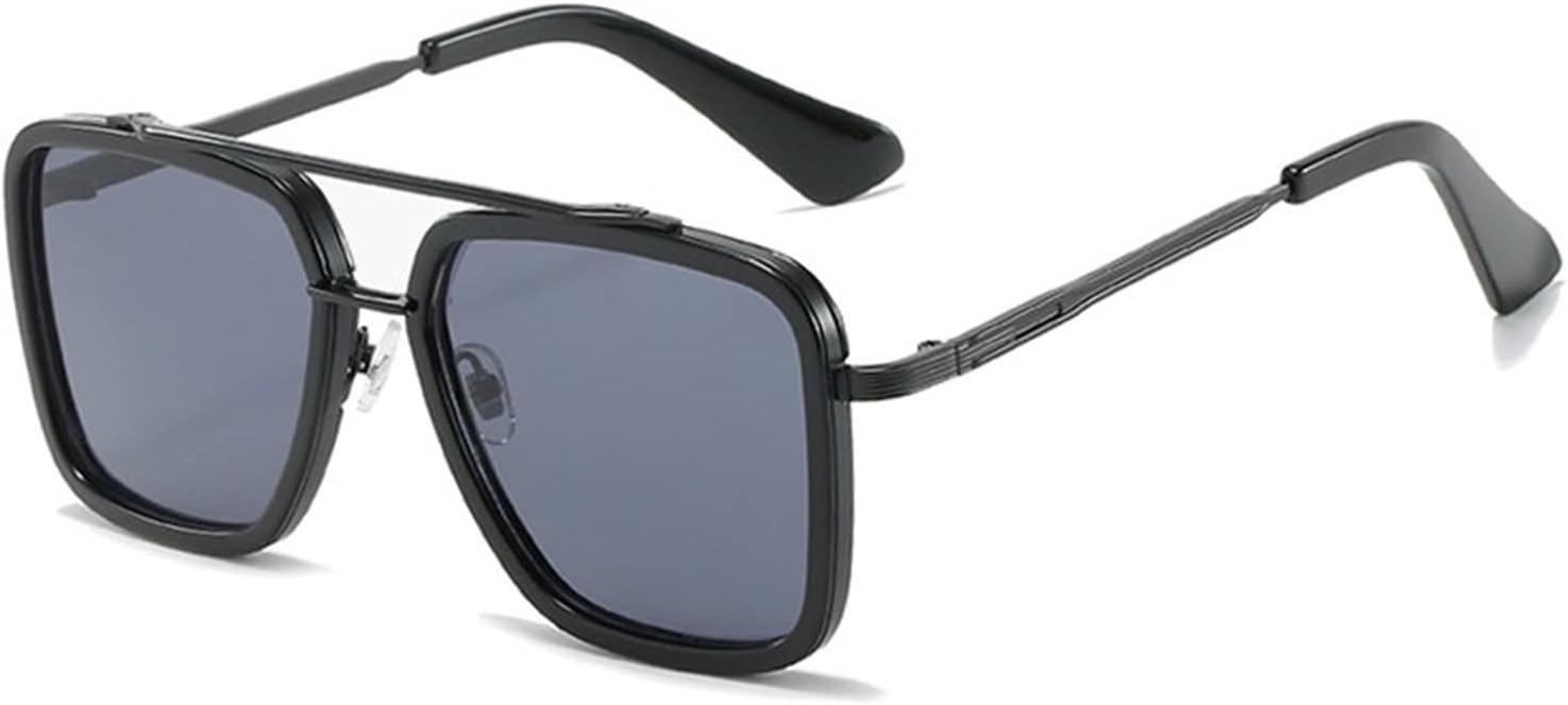 Солнцезащитные очки GAOXIN в квадратной крупной металлической оправе для мужчин и женщин, обеспечивающие защиту от солнца на пляже и в отпуске (Цвет: B, Размер: Средний), B
Солнцезащитные очки GAOXIN в квадратной крупной металлической оправе для мужчин и женщин, обеспечивающие защиту от солнца на пляже и в отпуске (Цвет: B, Размер: Средний), B