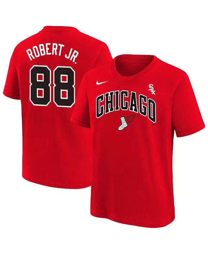Футболка Big Boys and Girls Luis Robert Jr. Red Chicago White Sox Fuse City Connect с именем и номером Nike
Футболка Big Boys and Girls Luis Robert Jr. Red Chicago White Sox Fuse City Connect с именем и номером Nike