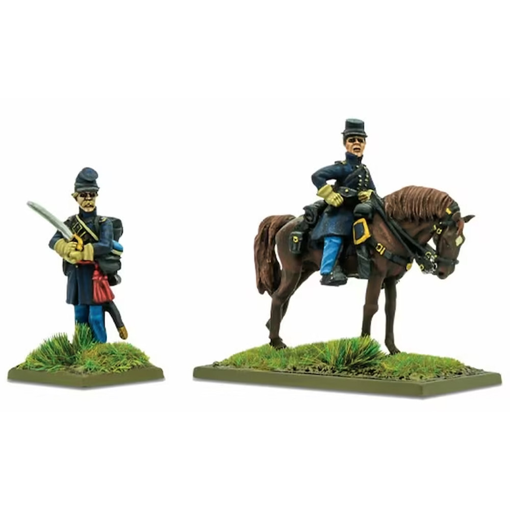 Миниатюра Warlord Games Black Powder: American Civil War - Union Officers A (Mounted & Foot)
Миниатюра Warlord Games Black Powder: American Civil War - Union Officers A (Mounted & Foot)