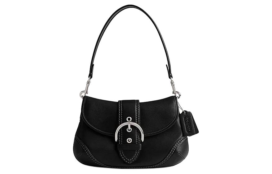 COACH Сумка через плечо из кожи сохо среднего размера женская черная
COACH Сумка через плечо из кожи сохо среднего размера женская черная