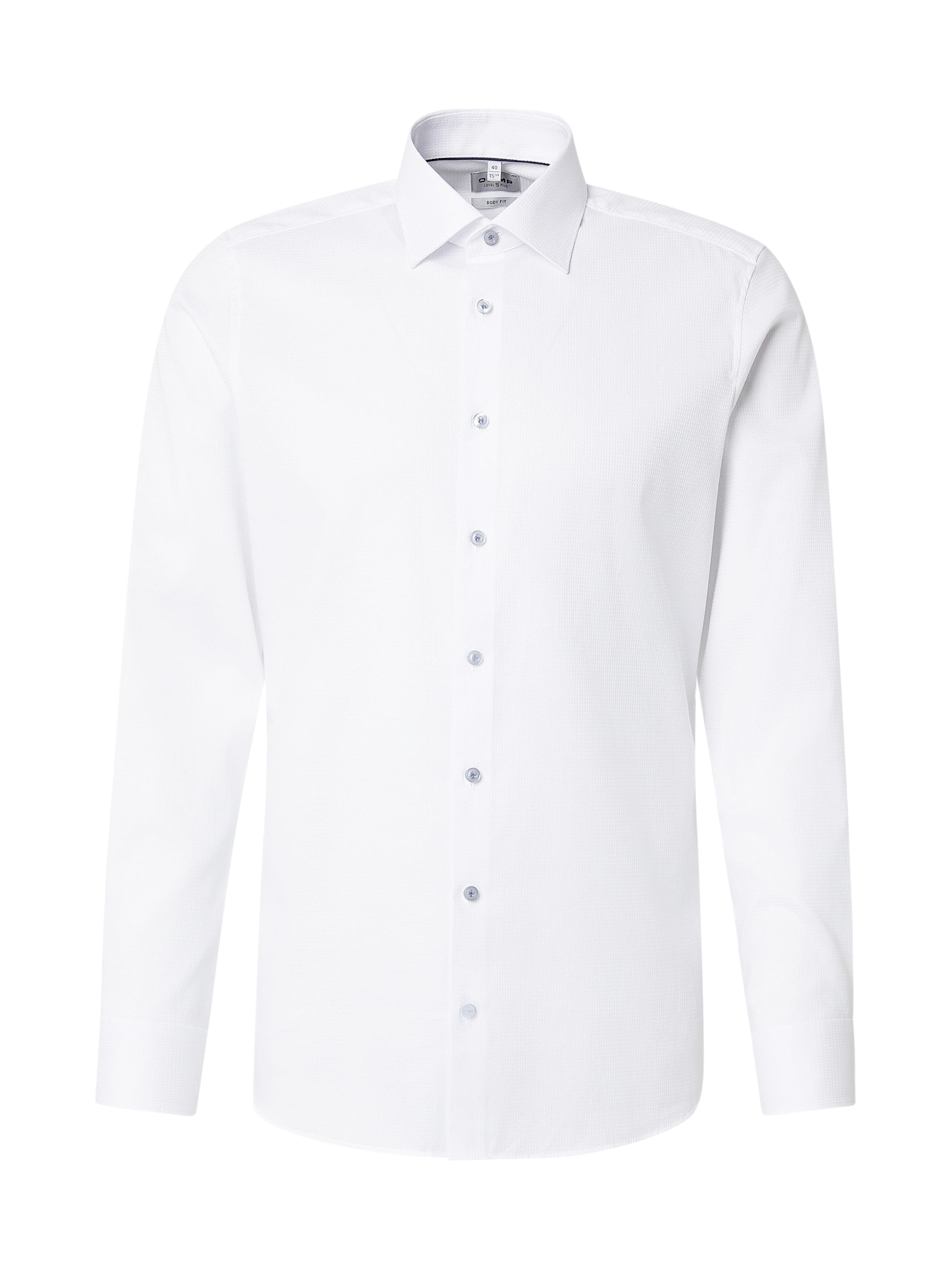 OLYMP Строгая рубашка 'Level 5' Slim fit в белом цвете
OLYMP Строгая рубашка 'Level 5' Slim fit в белом цвете