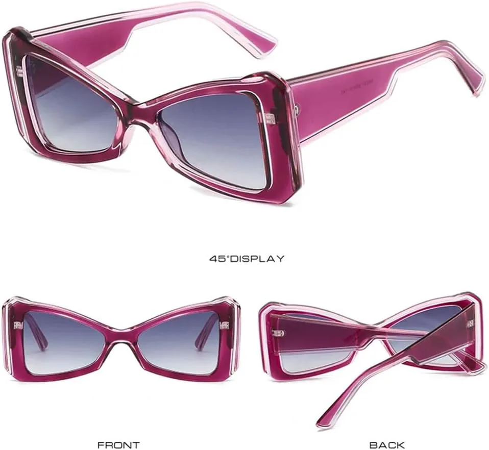 Солнцезащитные очки UV400 с градиентной расцветкой «кошачий глаз» для женщин и мужчин, для бега и занятий спортом на открытом воздухе UYPTK, Grey Grey Pink
Солнцезащитные очки UV400 с градиентной расцветкой «кошачий глаз» для женщин и мужчин, для бега и занятий спортом на открытом воздухе UYPTK, Grey Grey Pink