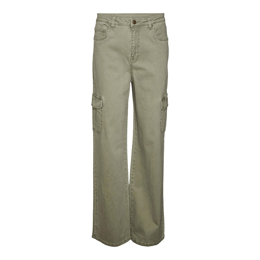 Джинсы Vero Moda Tessa Wide Cargo High Waist, зеленый
Джинсы Vero Moda Tessa Wide Cargo High Waist, зеленый