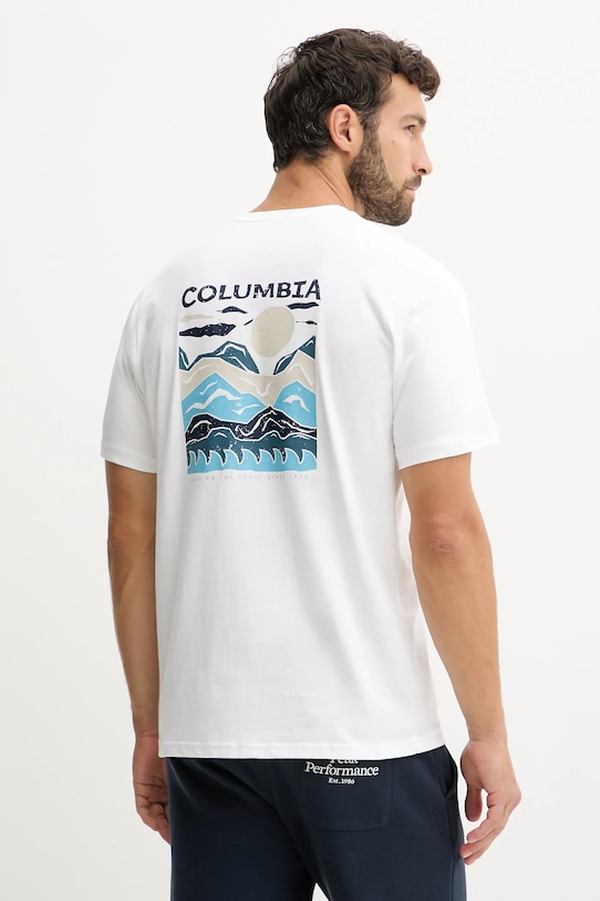 Футболка Explorers Canyon из хлопка Columbia, белый
Футболка Explorers Canyon из хлопка Columbia, белый