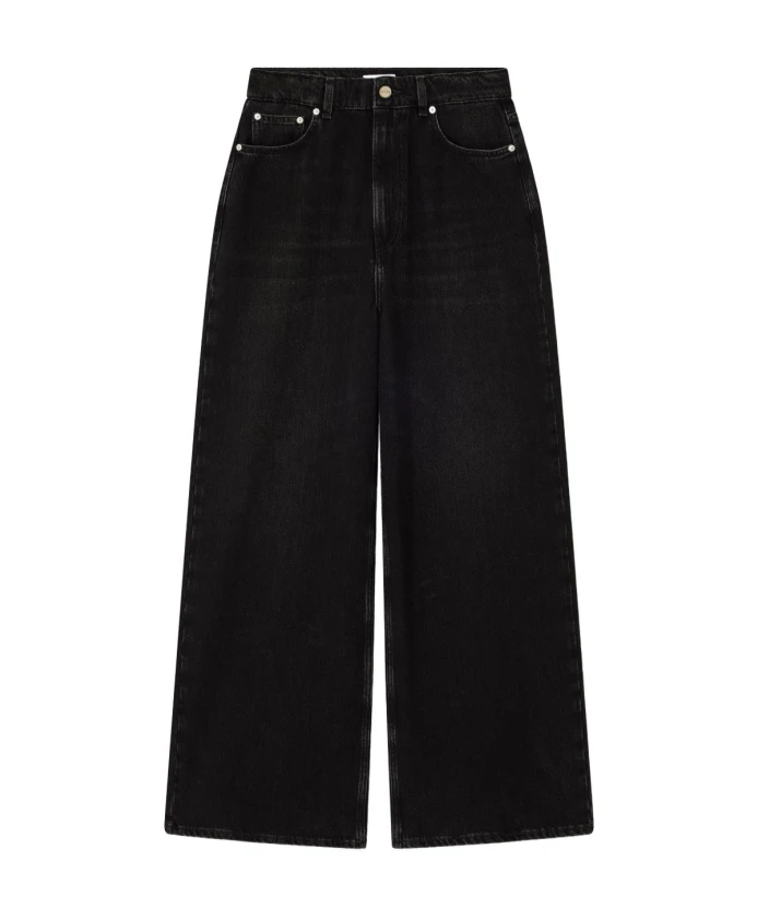 Свободные джинсы Ganni, черный
Свободные джинсы Ganni, черный