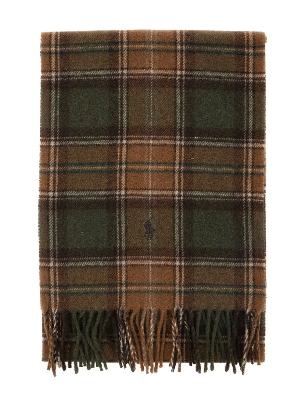 Шарф в клетку с вышитым логотипом POLO RALPH LAUREN, коричневый
Шарф в клетку с вышитым логотипом POLO RALPH LAUREN, коричневый