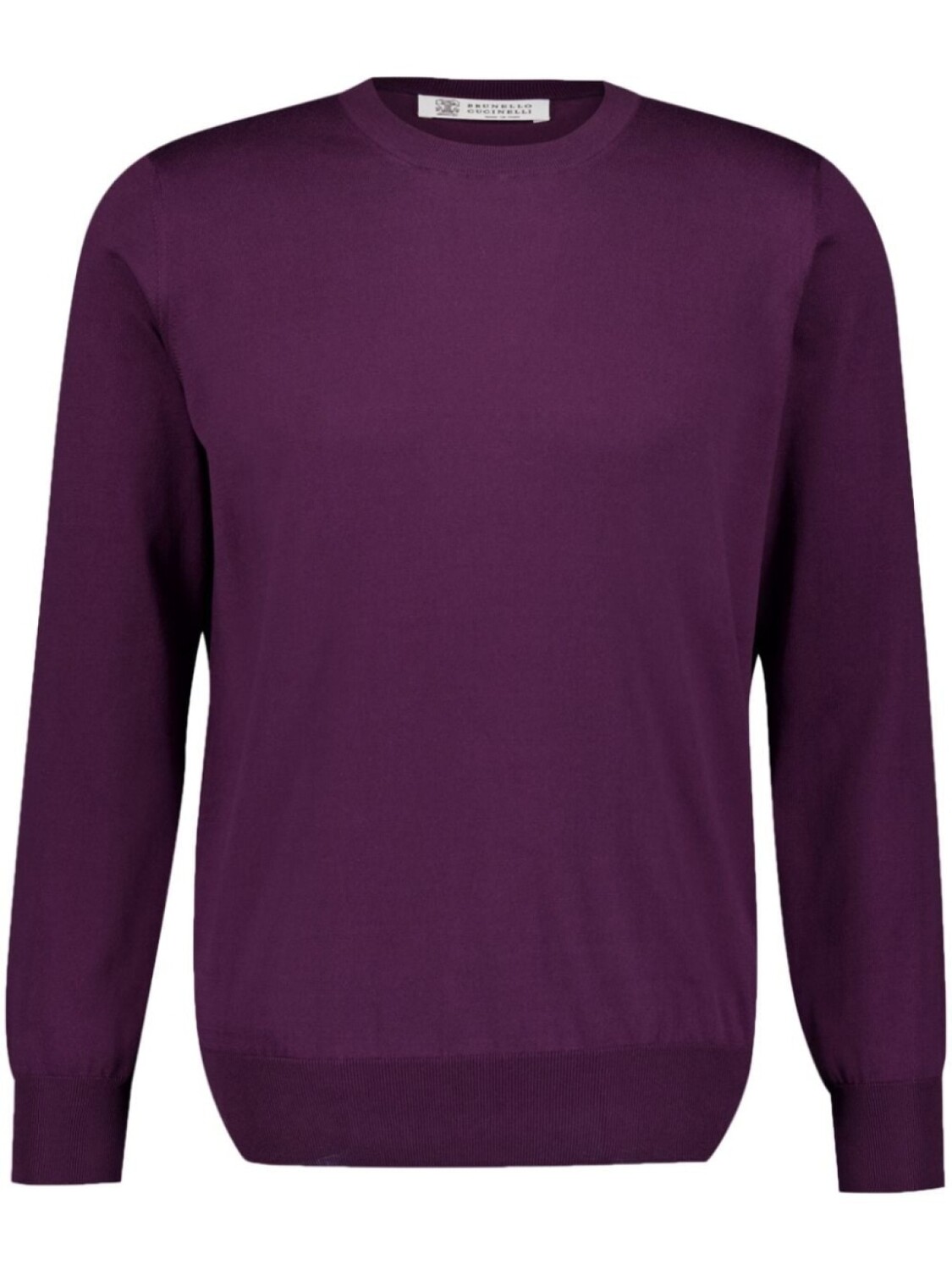 Brunello Cucinelli джемпер с круглым вырезом, фиолетовый
Brunello Cucinelli джемпер с круглым вырезом, фиолетовый