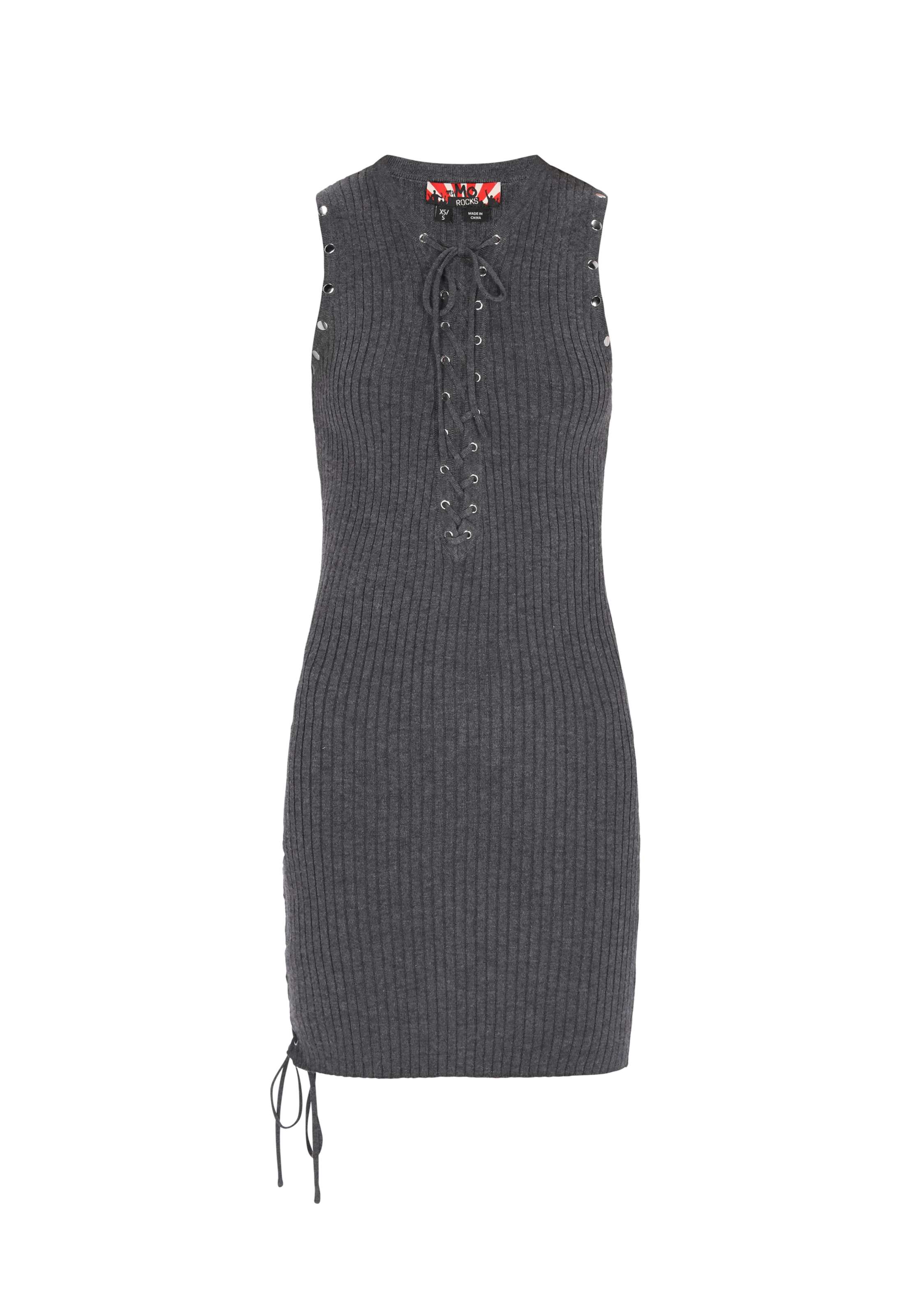 MyMo ROCKS Вязаное платье в темно-сером цвете
MyMo ROCKS Вязаное платье в темно-сером цвете