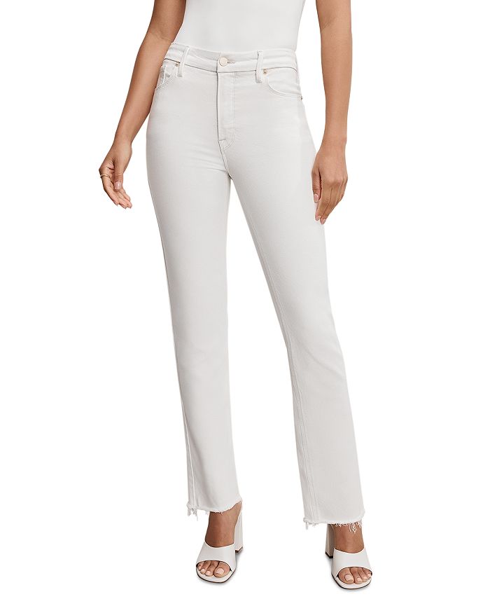 Мягкие прямые джинсы Good Icon в цвете Cloud White Good American, синий
Мягкие прямые джинсы Good Icon в цвете Cloud White Good American, синий