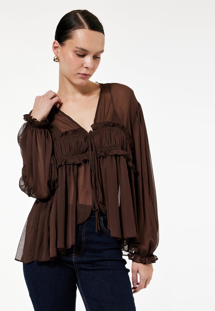 Блуза Koton Blouse, Brown
Блуза Koton Blouse, Brown
