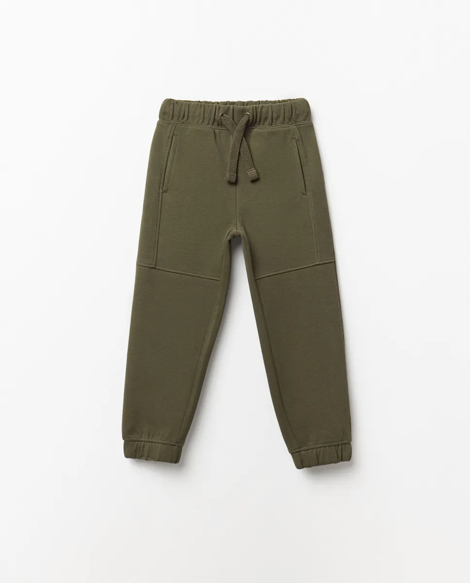 Брюки из велюра-пике Sfera, хаки
Брюки из велюра-пике Sfera, хаки