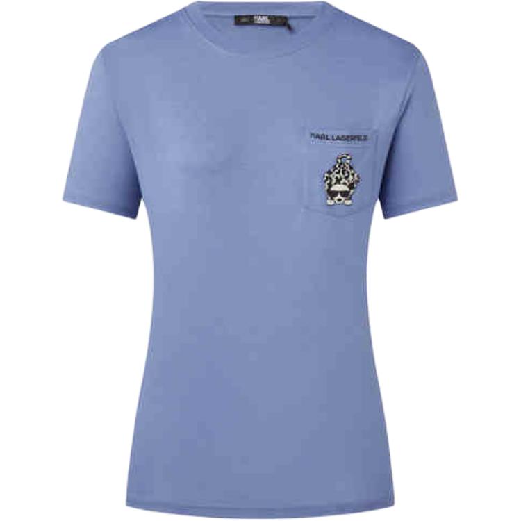 Футболка KARL LAGERFELD женская синяя KARL LAGERFELD / Karl Lagerfeld Jeans
Футболка KARL LAGERFELD женская синяя KARL LAGERFELD / Karl Lagerfeld Jeans