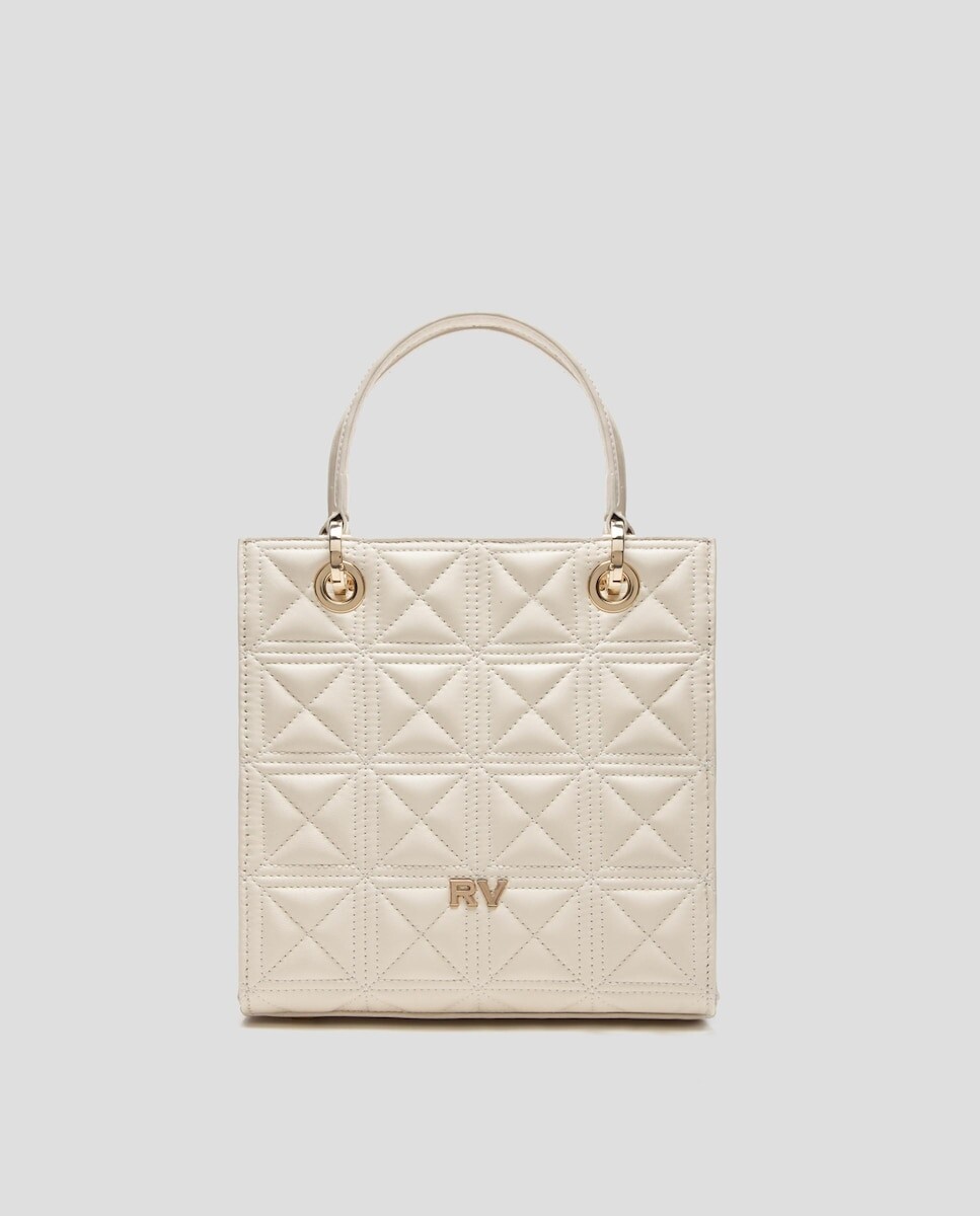 Миниатюрная многопозиционная стеганая кожаная сумка Satchel Linda Roberto Verino, бежевый
Миниатюрная многопозиционная стеганая кожаная сумка Satchel Linda Roberto Verino, бежевый