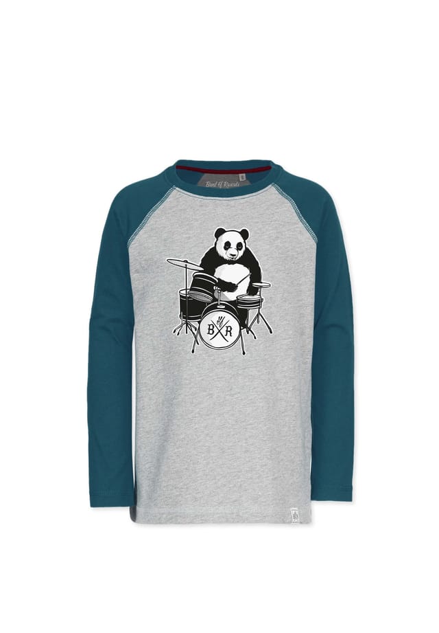 Рубашка с длинными рукавами и рисунком панды Band Of Rascals, цвет dark-petrol
Рубашка с длинными рукавами и рисунком панды Band Of Rascals, цвет dark-petrol