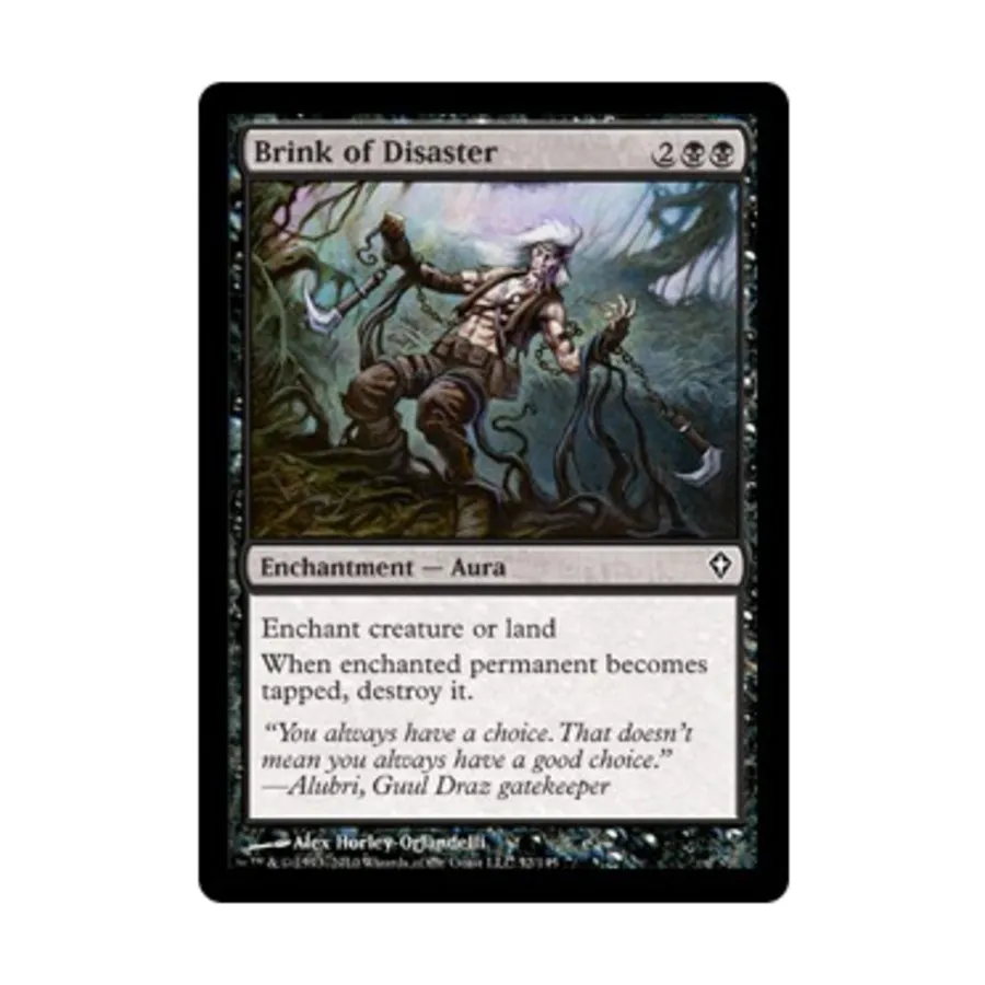 CCG На грани катастрофы (клавиша C), MTG - Worldwake
CCG На грани катастрофы (клавиша C), MTG - Worldwake