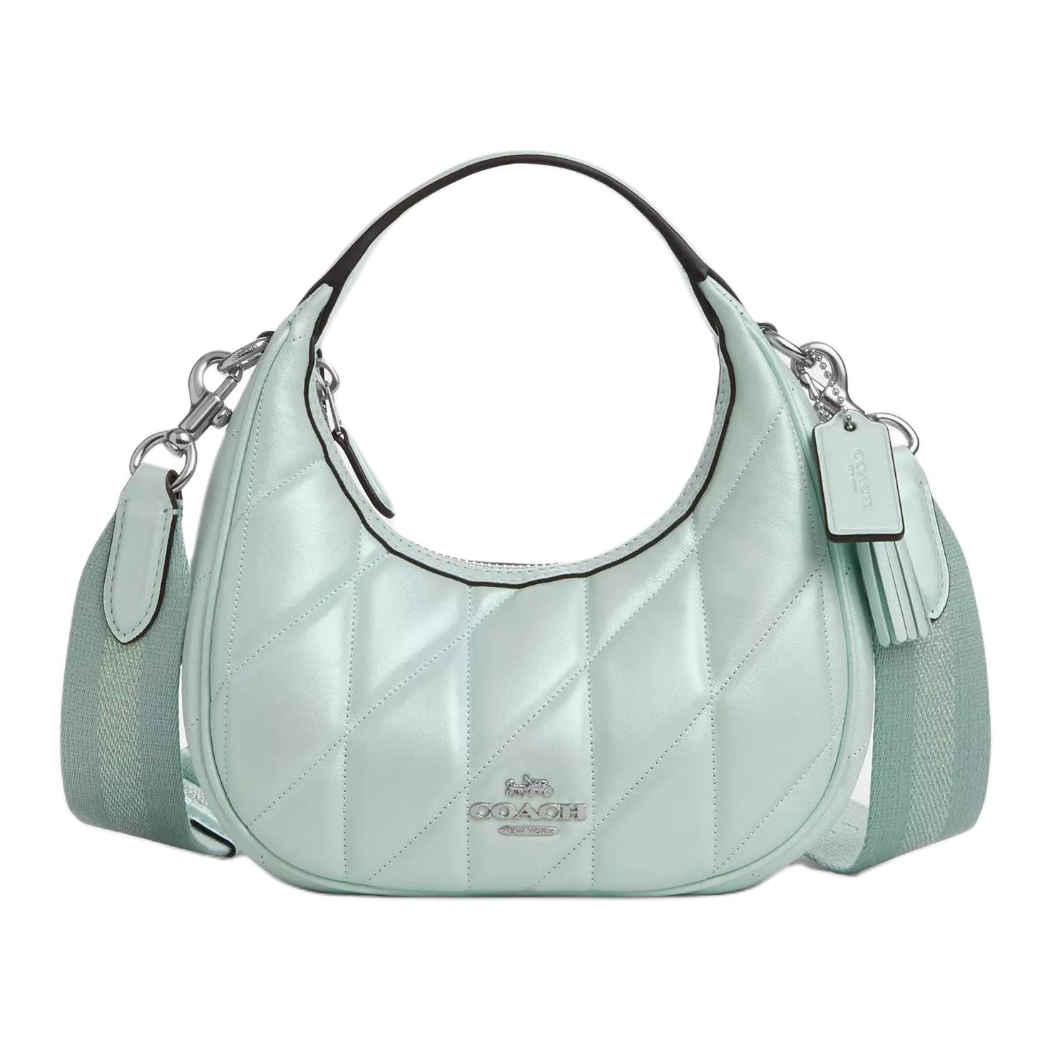 COACH Кожаная сумка Кармен малая женская синяя
COACH Кожаная сумка Кармен малая женская синяя