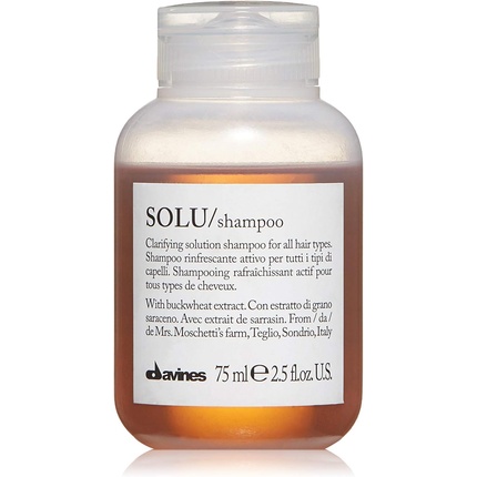 Шампунь Solu Travel Size 75 мл Davines
Шампунь Solu Travel Size 75 мл Davines