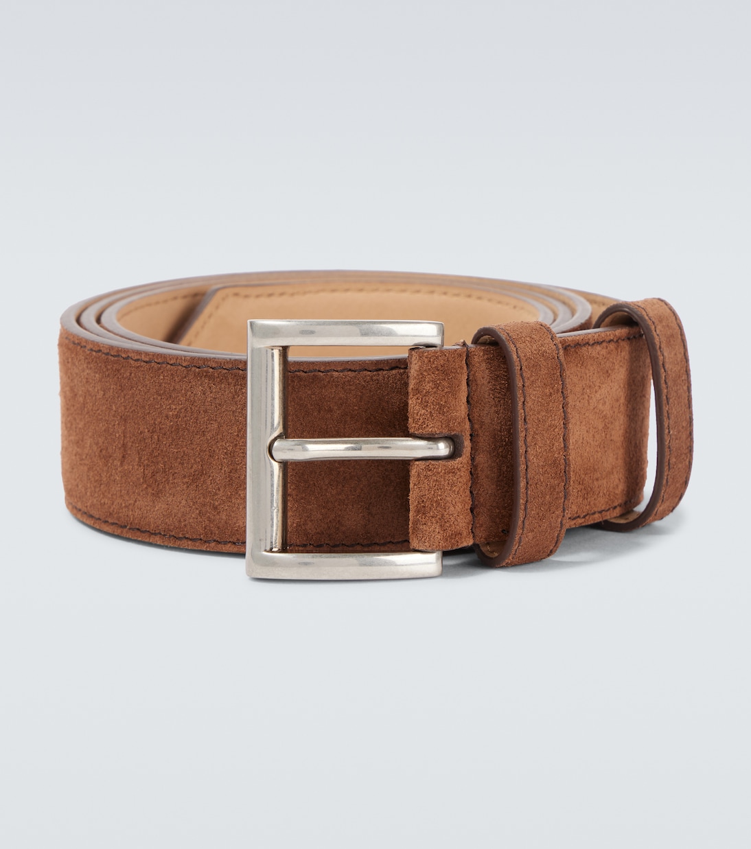 Замшевый ремень Prada, Cacoa
Замшевый ремень Prada, Cacoa