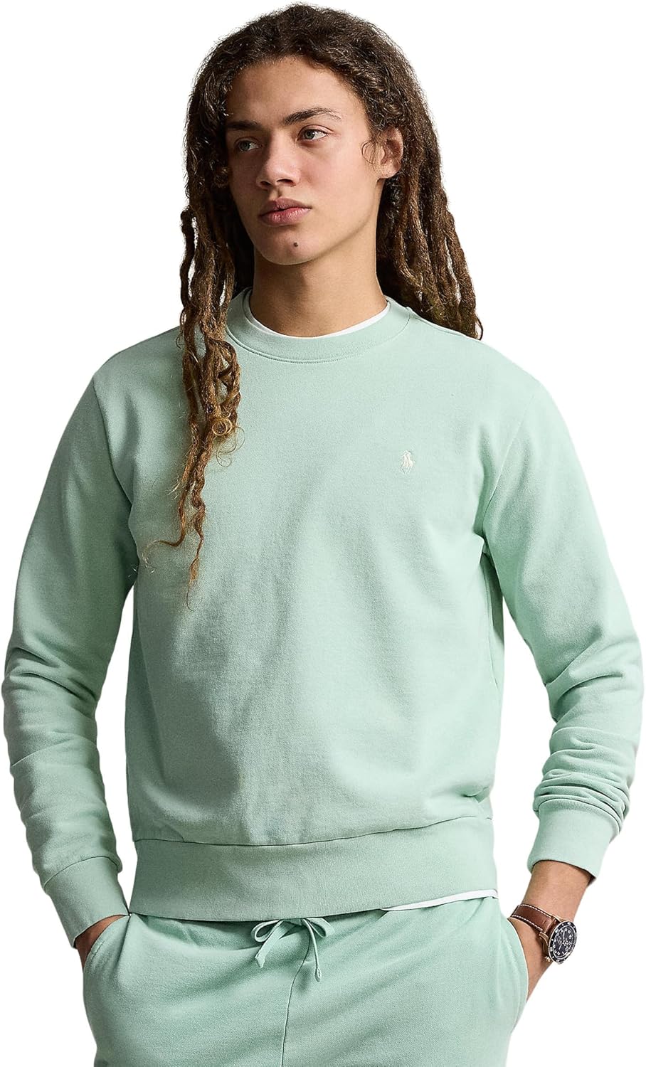 POLO RALPH LAUREN Мужской свитшот из петлевой флисовой ткани, Celadon
POLO RALPH LAUREN Мужской свитшот из петлевой флисовой ткани, Celadon