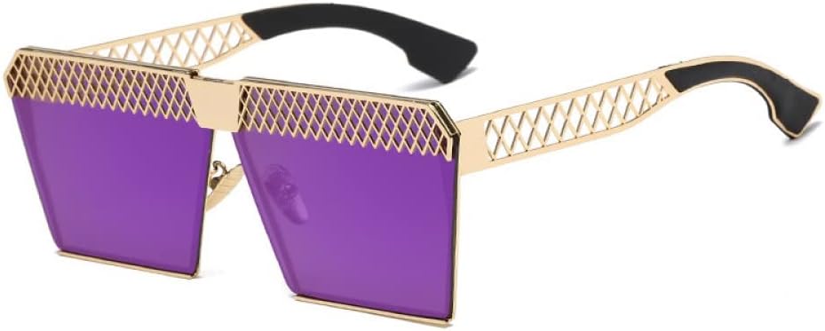 Большие солнцезащитные очки для женщин и мужчин в стиле ретро, для вождения автомобиля, защита от ультрафиолета UV400, металлические солнцезащитные очки LANGSER, Gold Purple
Большие солнцезащитные очки для женщин и мужчин в стиле ретро, для вождения автомобиля, защита от ультрафиолета UV400, металлические солнцезащитные очки LANGSER, Gold Purple