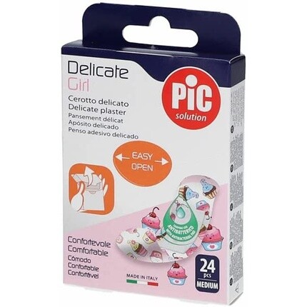 Пластыри Pic Girls 19x72 мм - Упаковка 24 шт. Pikdare Spa
Пластыри Pic Girls 19x72 мм - Упаковка 24 шт. Pikdare Spa