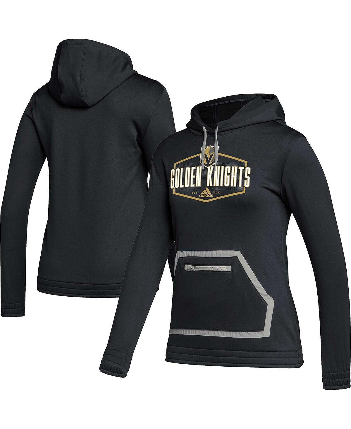 Женский пуловер с капюшоном черного цвета Vegas Golden Knights Team adidas, черный
Женский пуловер с капюшоном черного цвета Vegas Golden Knights Team adidas, черный