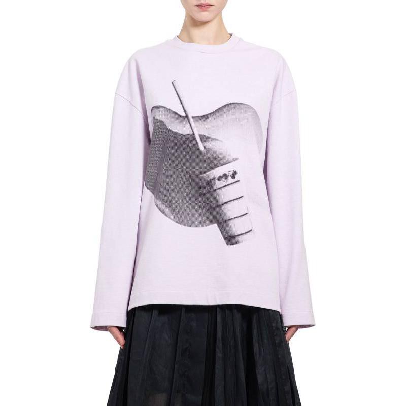 Футболка Oversized с принтом Milkshake JIL SANDER, розовый
Футболка Oversized с принтом Milkshake JIL SANDER, розовый