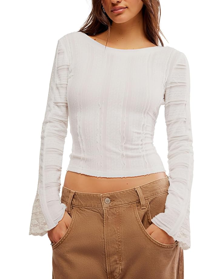 Лонгслив Free People Rocky Long Sleeve, белый
Лонгслив Free People Rocky Long Sleeve, белый