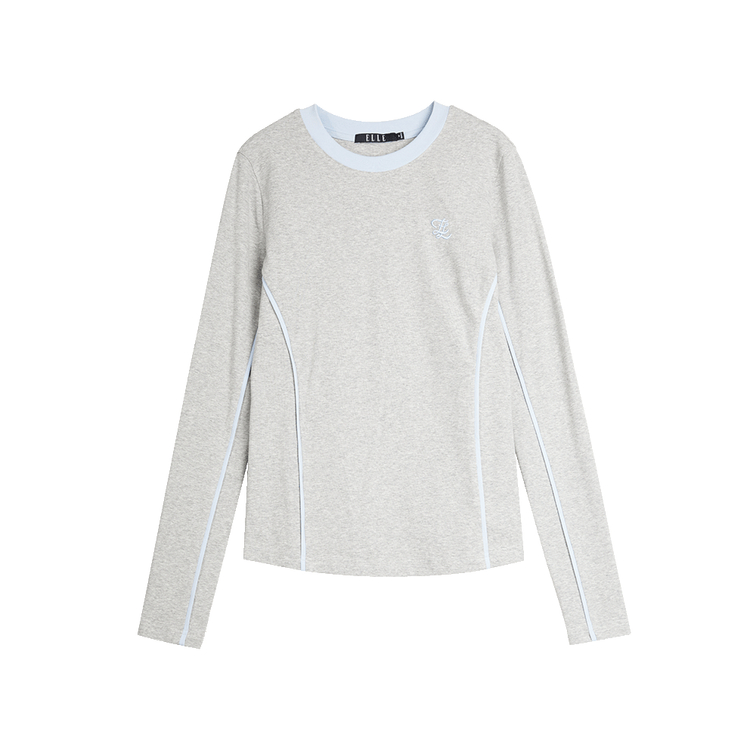 ELLE Футболка Women's Light Gray Crew Neck Moderate
ELLE Футболка Women's Light Gray Crew Neck Moderate