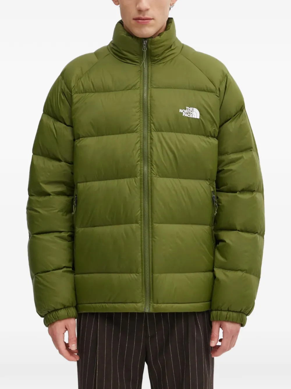 Стеганая куртка на молнии The North Face, зеленый
Стеганая куртка на молнии The North Face, зеленый