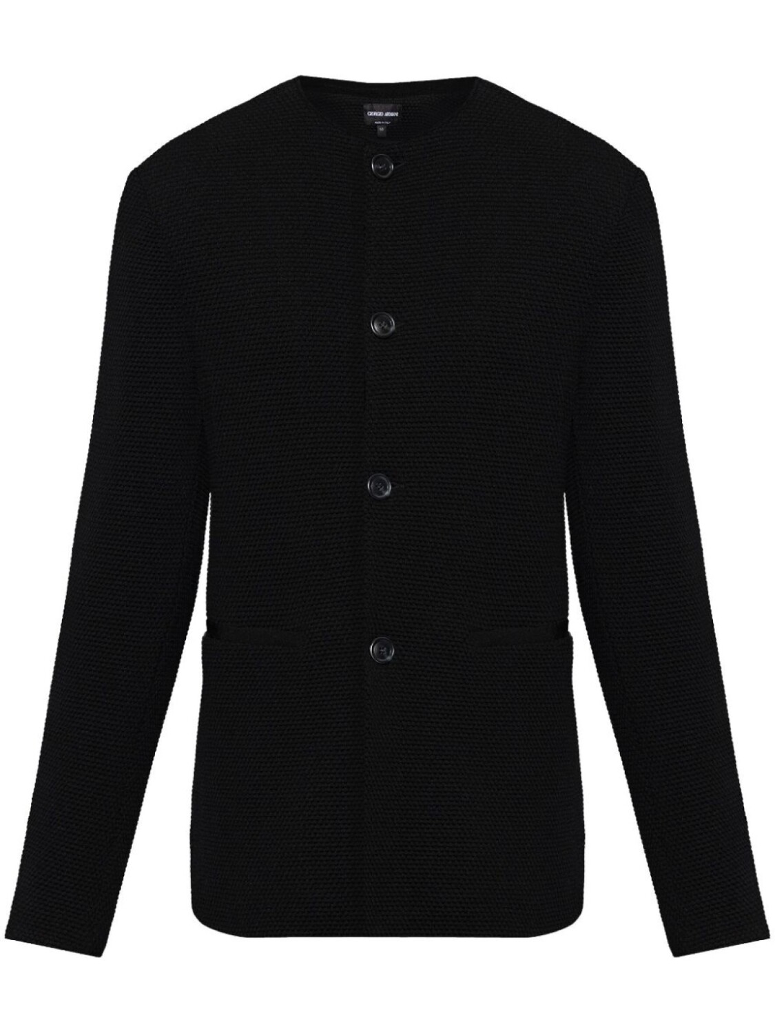 Однобортный пиджак Giorgio Armani, черный
Однобортный пиджак Giorgio Armani, черный