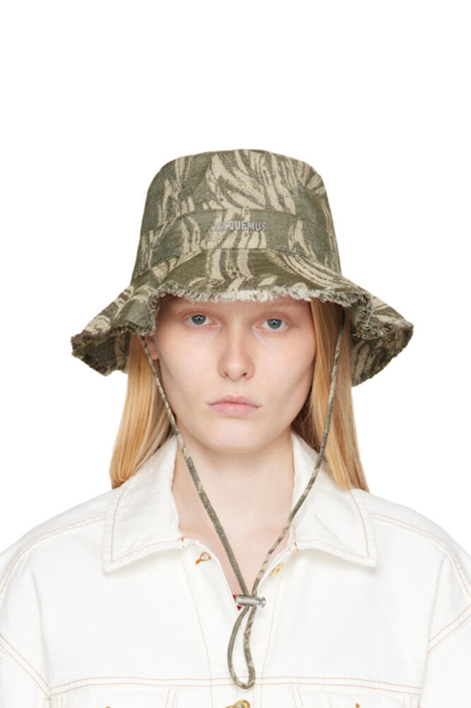 Хаки Панама 'The Artichaut' цвета хаки JACQUEMUS
Хаки Панама 'The Artichaut' цвета хаки JACQUEMUS