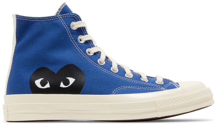 Кроссовки Converse Comme des Garçons PLAY x Chuck 70 High 'Blue Quartz', синий
Кроссовки Converse Comme des Garçons PLAY x Chuck 70 High 'Blue Quartz', синий