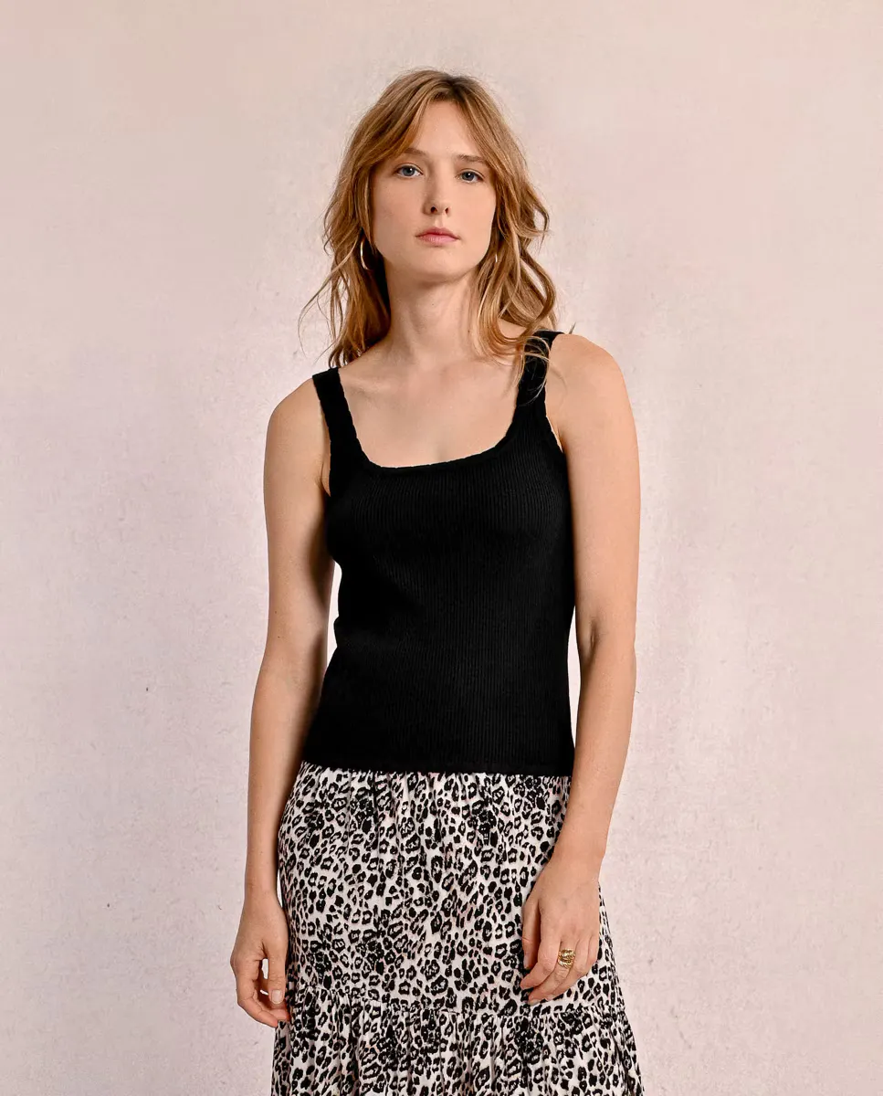 Женский облегающий топ на бретелях Molly Bracken, черный
Женский облегающий топ на бретелях Molly Bracken, черный