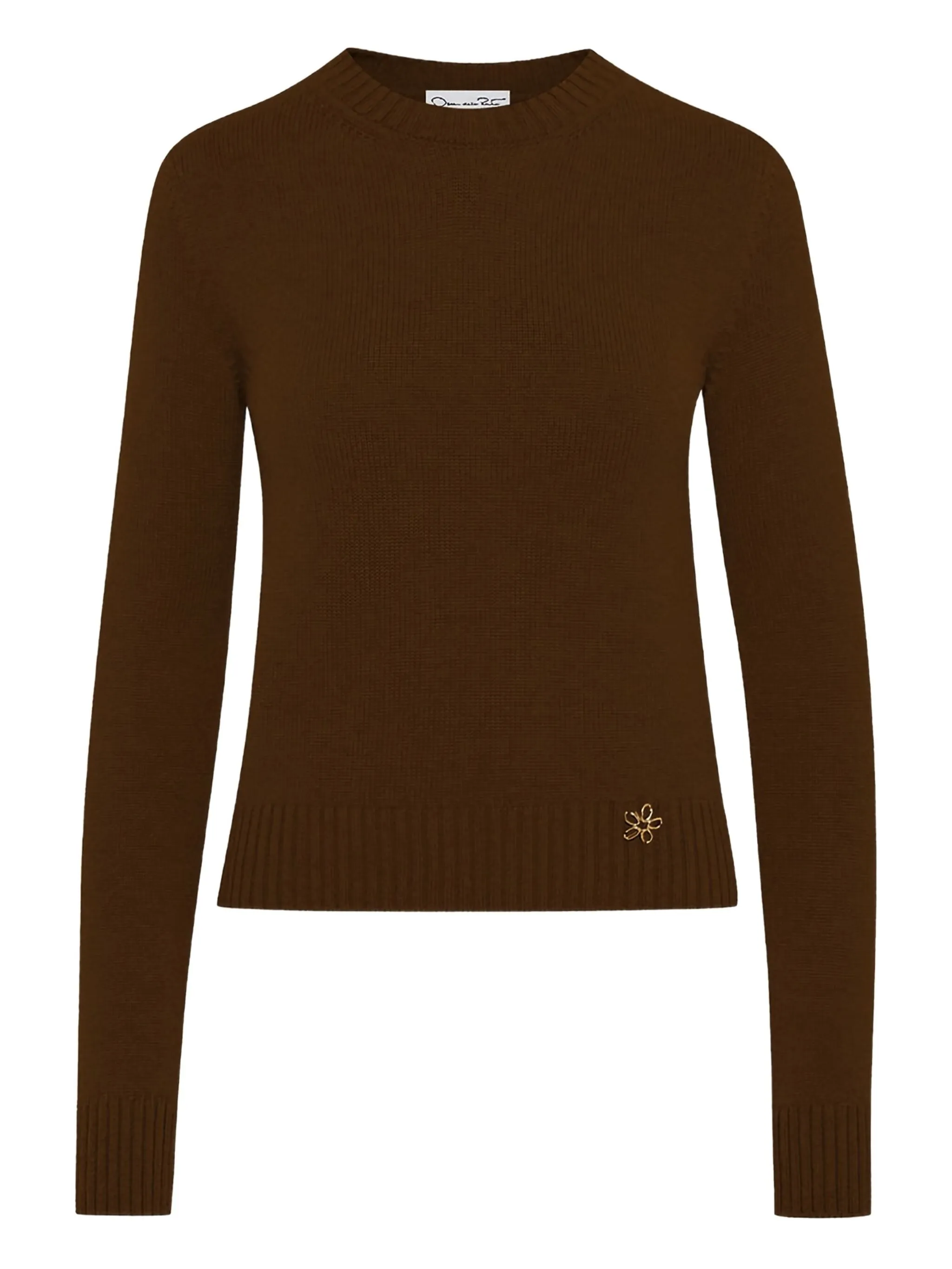 Свитер с шарфом Oscar De La Renta, коричневый
Свитер с шарфом Oscar De La Renta, коричневый