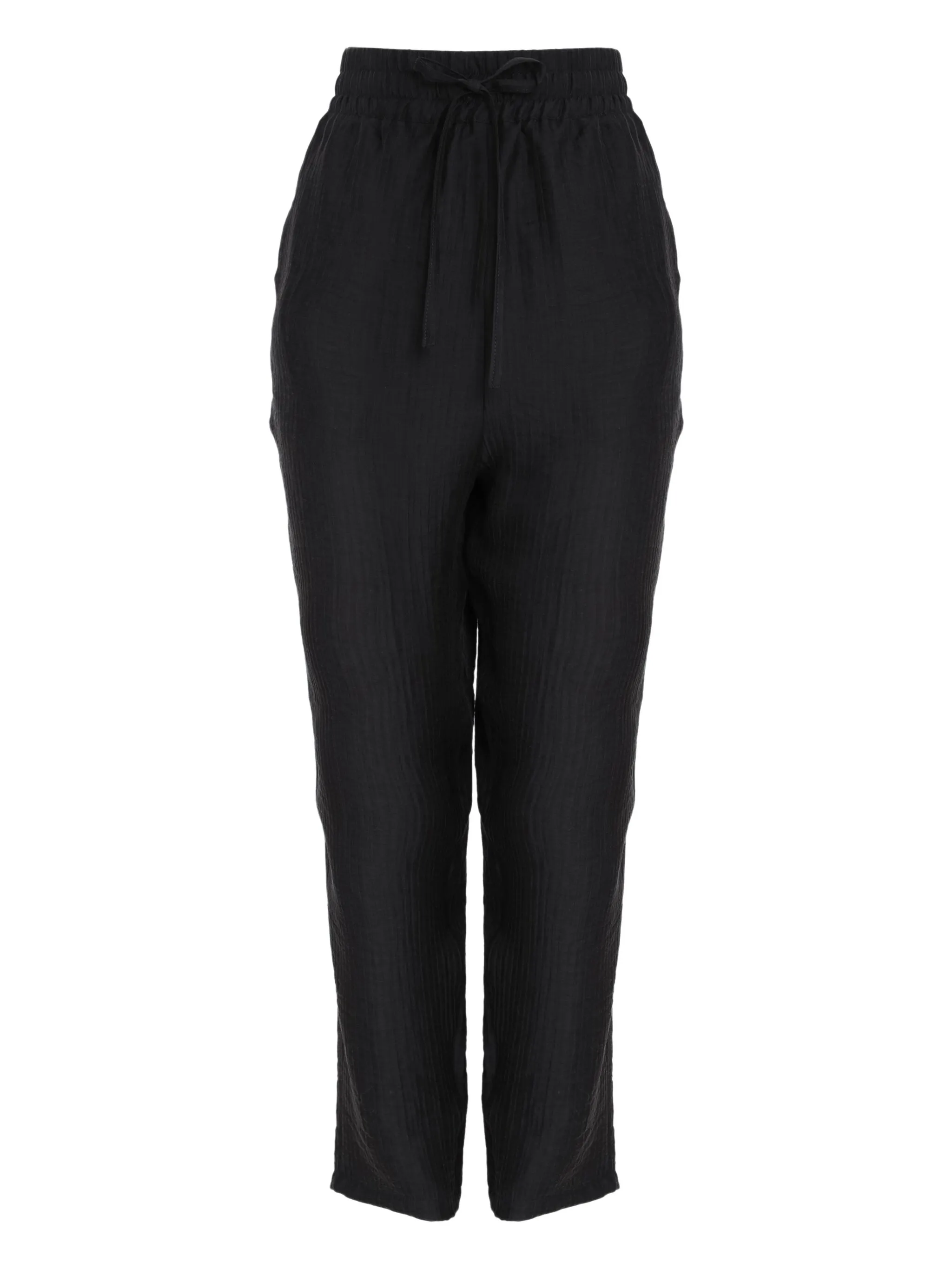 Брюки с кулиской и низким шаговым швом Uma | Raquel Blay, черный
Брюки с кулиской и низким шаговым швом Uma | Raquel Blay, черный