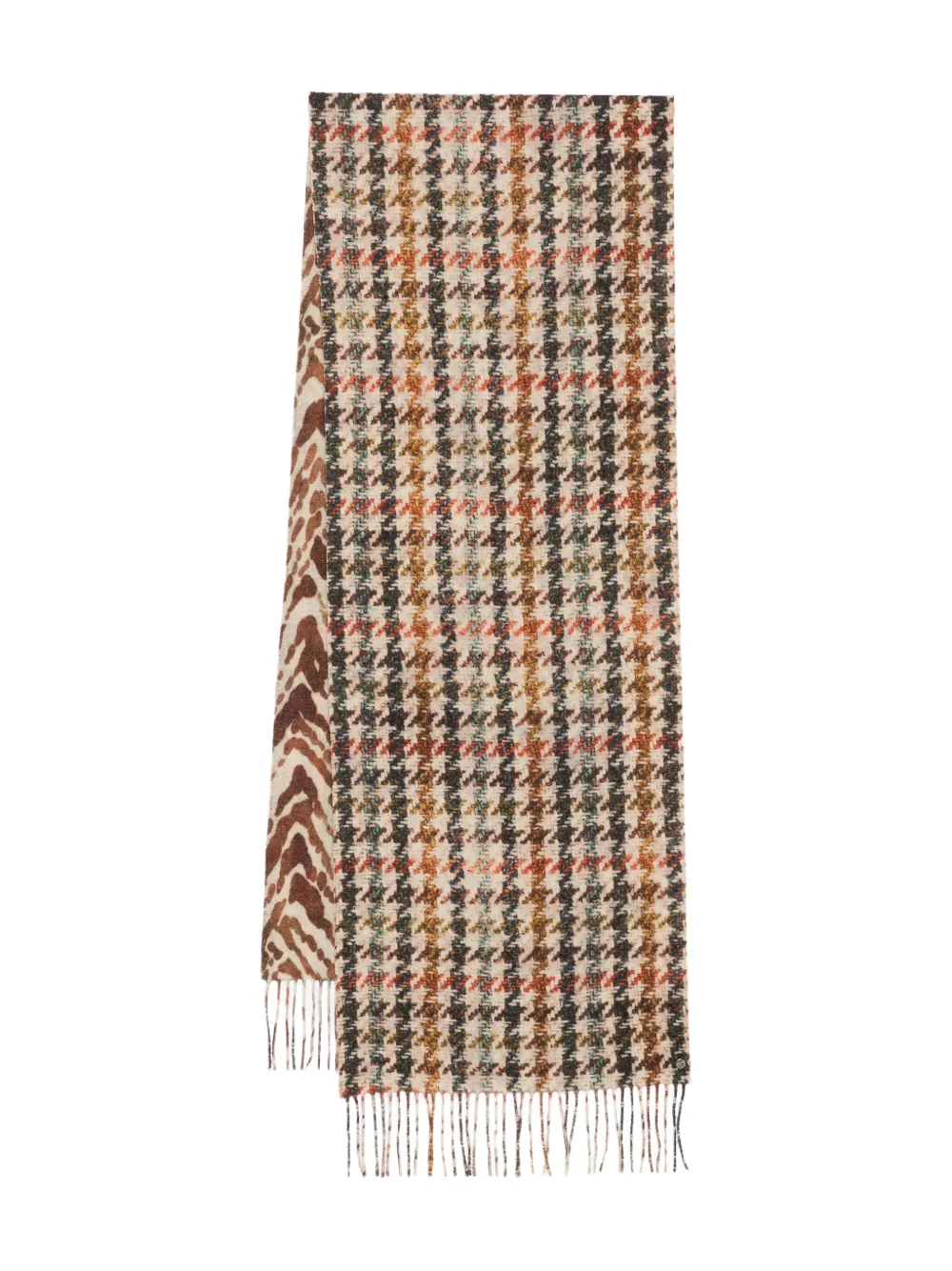 Шарф в ломаную клетку Pierre-Louis Mascia, нейтральный
Шарф в ломаную клетку Pierre-Louis Mascia, нейтральный