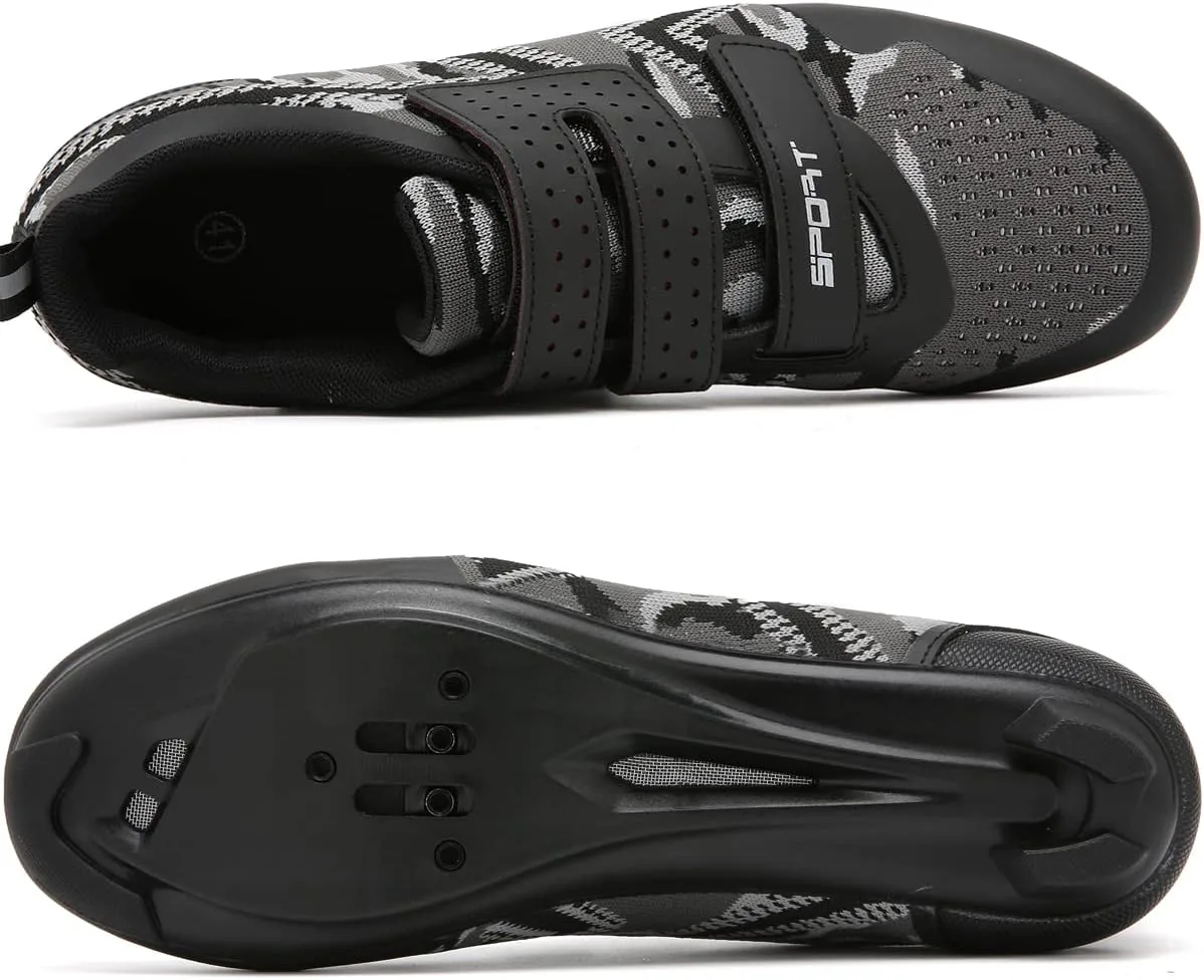 Унисекс велоботинки, совместимые с велотренажером Peloton и шоссейным велосипедным велосипедом, с колодками Delta, для педалей на улице ULTIANT, камуфляж
Унисекс велоботинки, совместимые с велотренажером Peloton и шоссейным велосипедным велосипедом, с колодками Delta, для педалей на улице ULTIANT, камуфляж