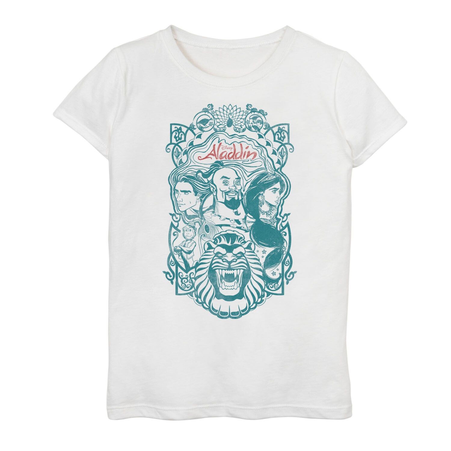 Топ с изображением персонажа группы Disney's Aladdin для девочек 6–16 лет Licensed Character, белый
Топ с изображением персонажа группы Disney's Aladdin для девочек 6–16 лет Licensed Character, белый