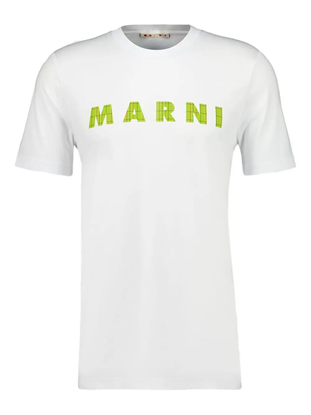 Хлопковая футболка с короткими рукавами Marni, белый
Хлопковая футболка с короткими рукавами Marni, белый