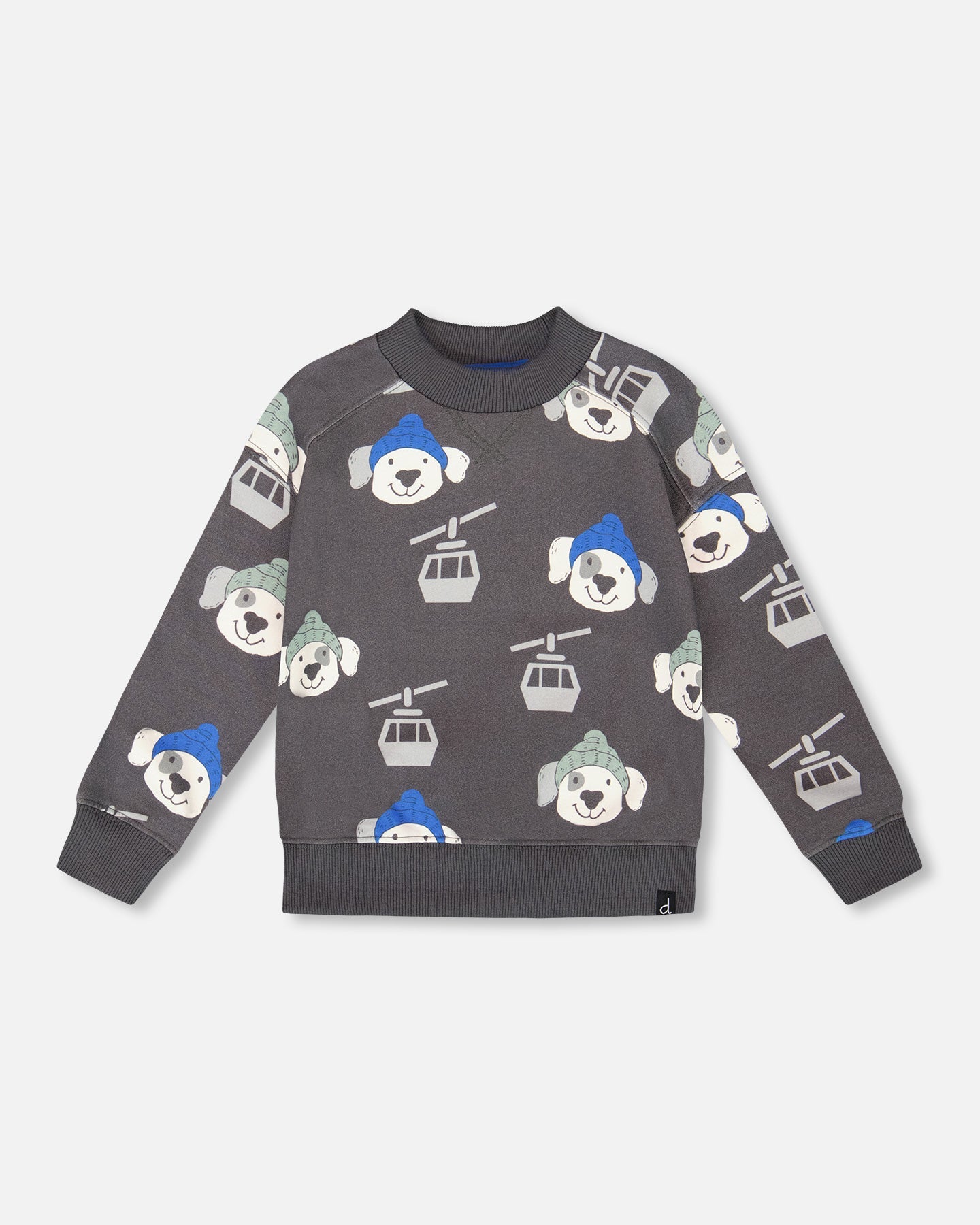 Флисовая толстовка с принтом серой собаки Deux par Deux, серый
Флисовая толстовка с принтом серой собаки Deux par Deux, серый