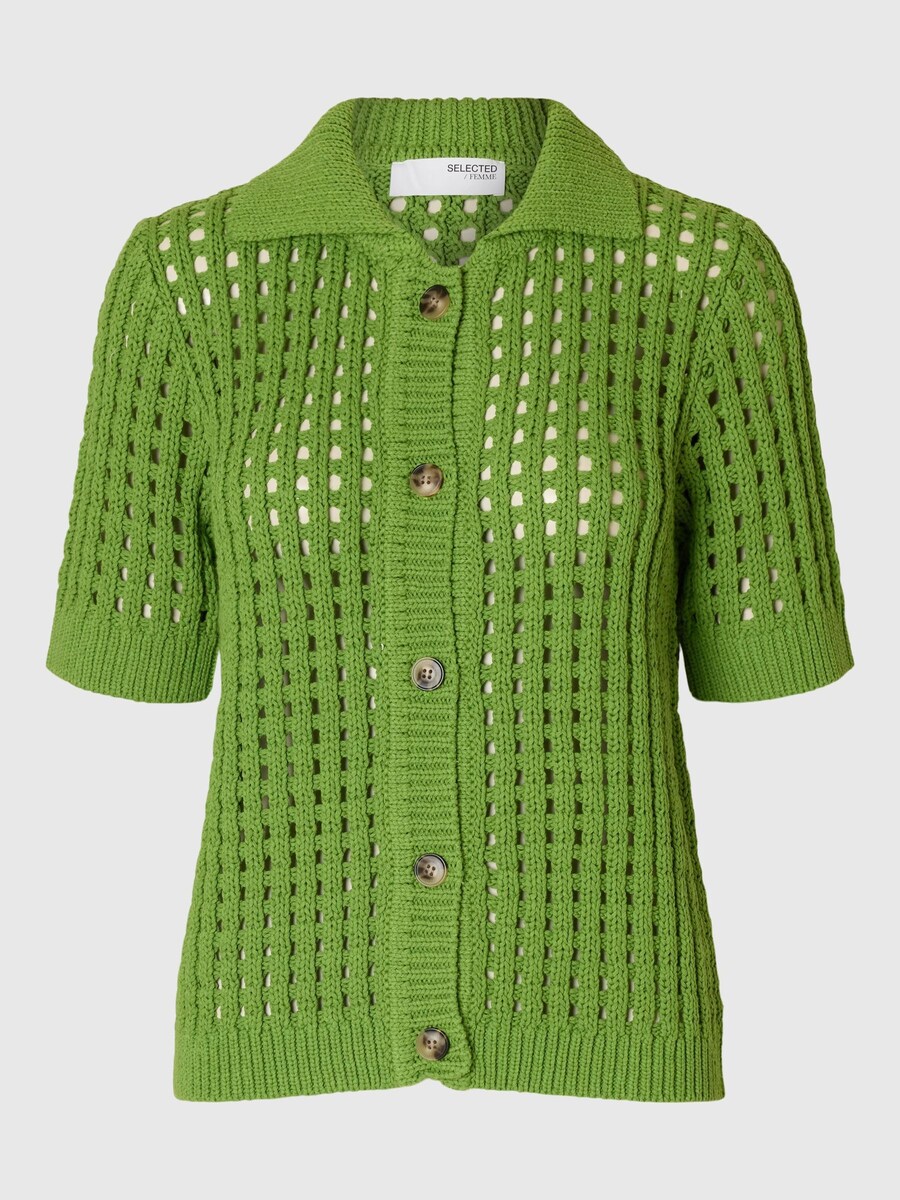 Вязаный кардиган SELECTED, зеленый
Вязаный кардиган SELECTED, зеленый