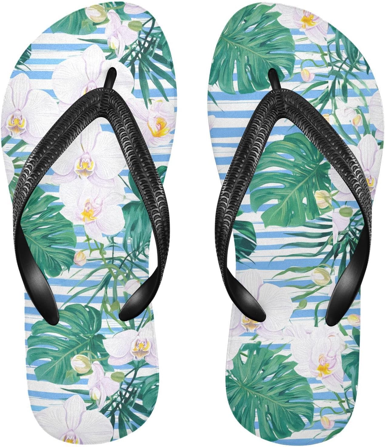 Вьетнамки с рисунком полосок на листьях орхидеи и монстеры, пляжные шлепанцы для душа, резиновые нескользящие летние тапочки для мужчин и женщин Sinestour, Orchid Monstera Fronds Stripe
Вьетнамки с рисунком полосок на листьях орхидеи и монстеры, пляжные шлепанцы для душа, резиновые нескользящие летние тапочки для мужчин и женщин Sinestour, Orchid Monstera Fronds Stripe